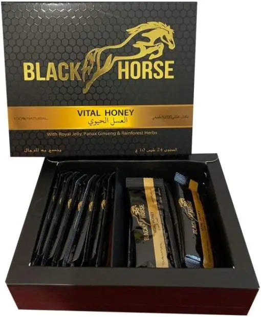Miel De Malasia Black Horse 24 Sobres 10g