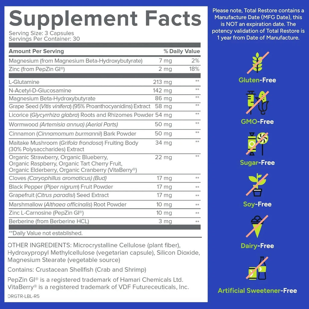 Total Restore 90  Capsulas Gundry MD