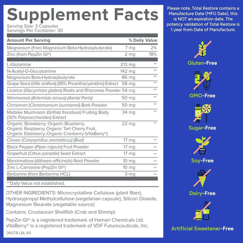 Total Restore 90  Capsulas Gundry MD